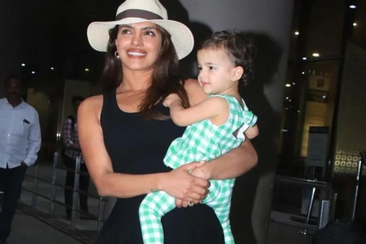 Priyanka Chopra and Malti Marie