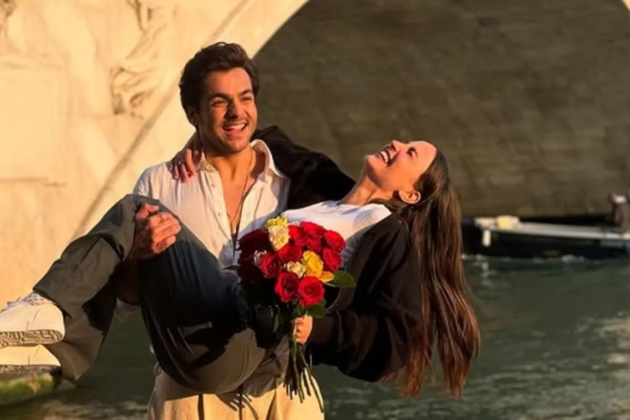 Ashish Chanchlani and Elli AvRam
