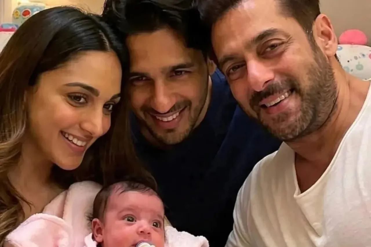 Kiara Advani Sidharth Malhotra Baby Fake Pic With Salman
