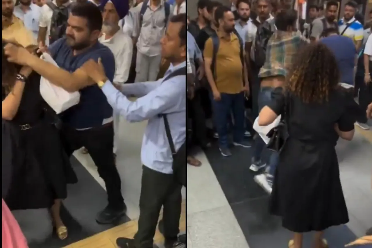 Delhi Metro Viral Video