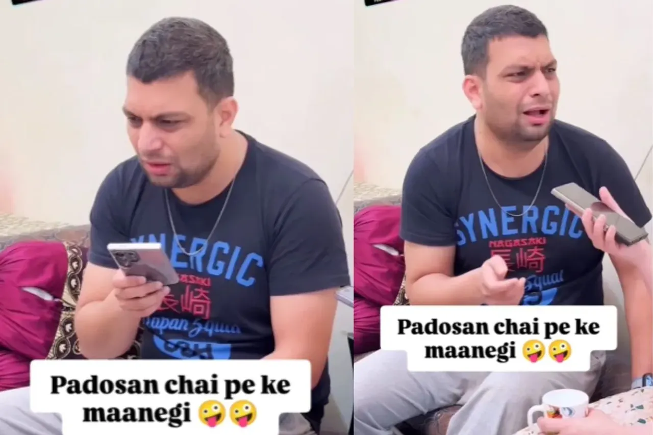 Husband Annoyed by Padosan
