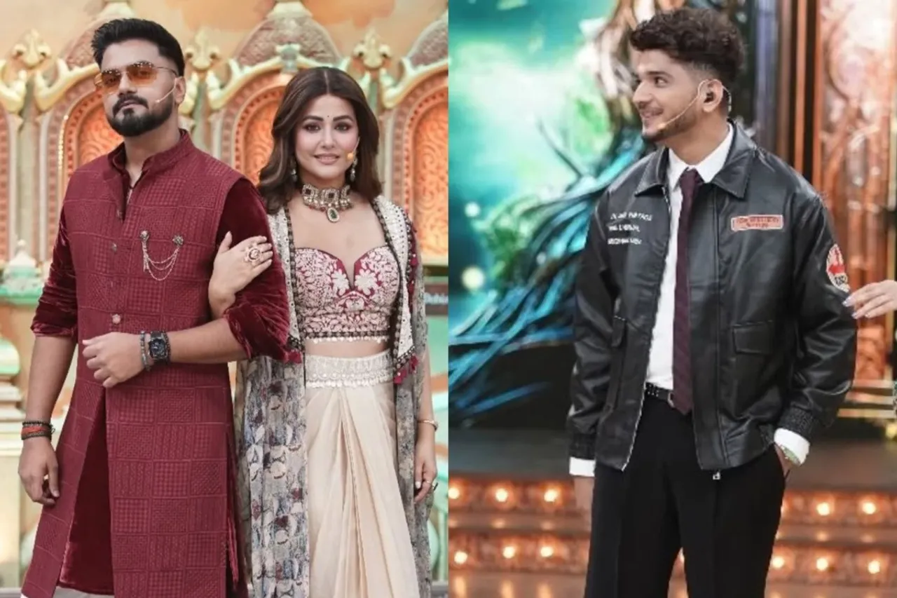 Hina Khan and Rocky Jaiswal - Munawar Faruqui - Pati Patni Aur Panga