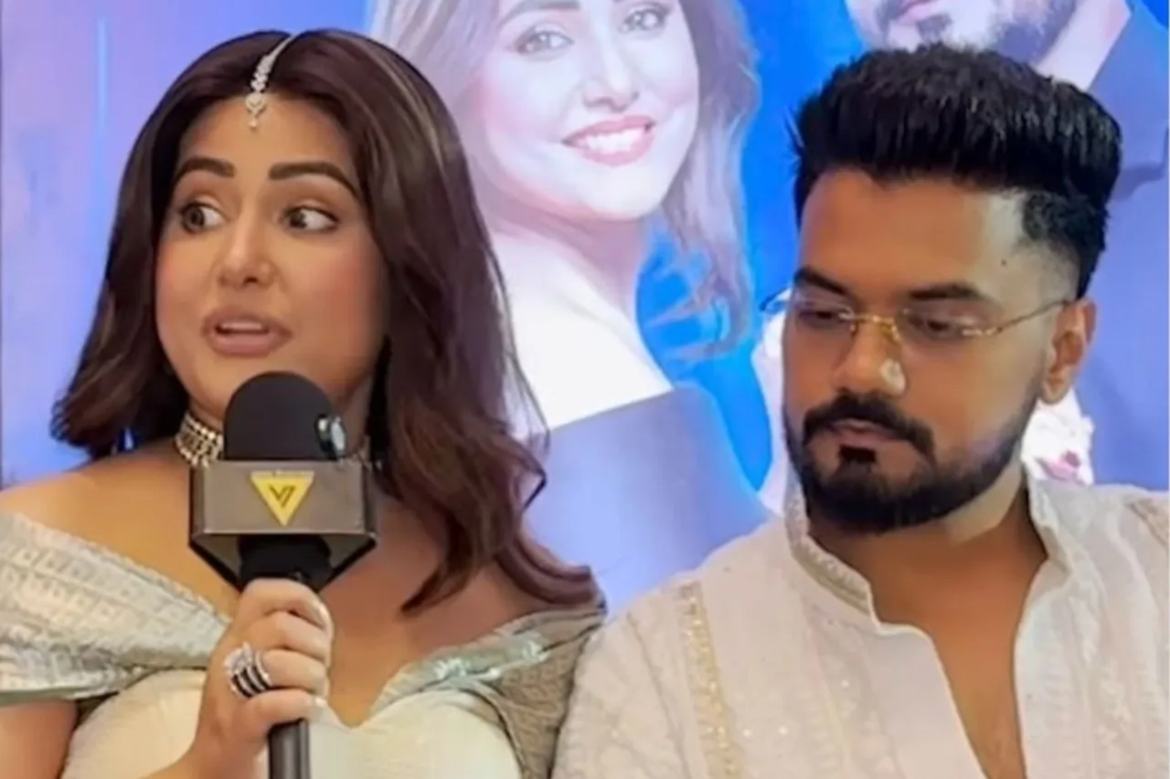 Hina Khan and Rcky Jaiswal on Pati Patni Aur Panga participation