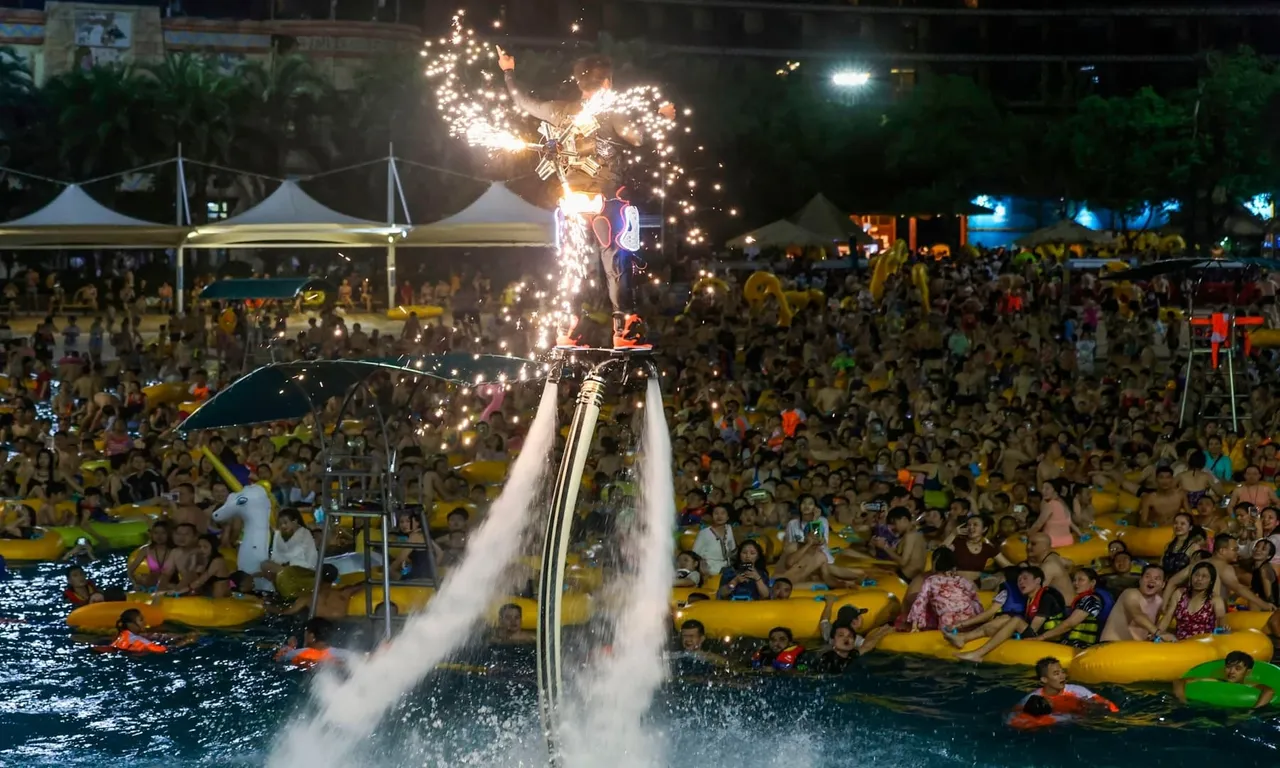 Thousands gather for pool party in Wuhan, the former epicentre of covid-19 pandemic