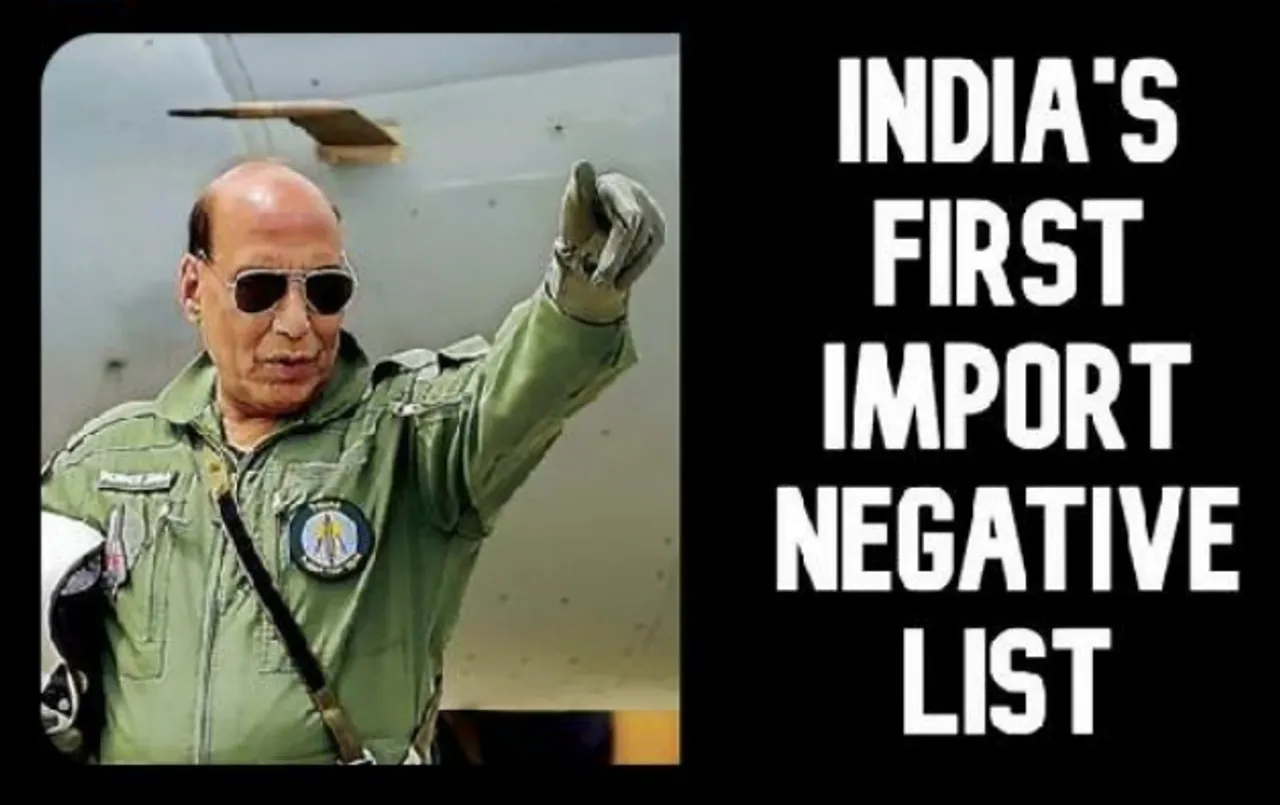 A big push to Atmanirbhar Bharat initiative: MoD to initiate an embargo on the import of 101 items to strengthen indigenisation of defence production