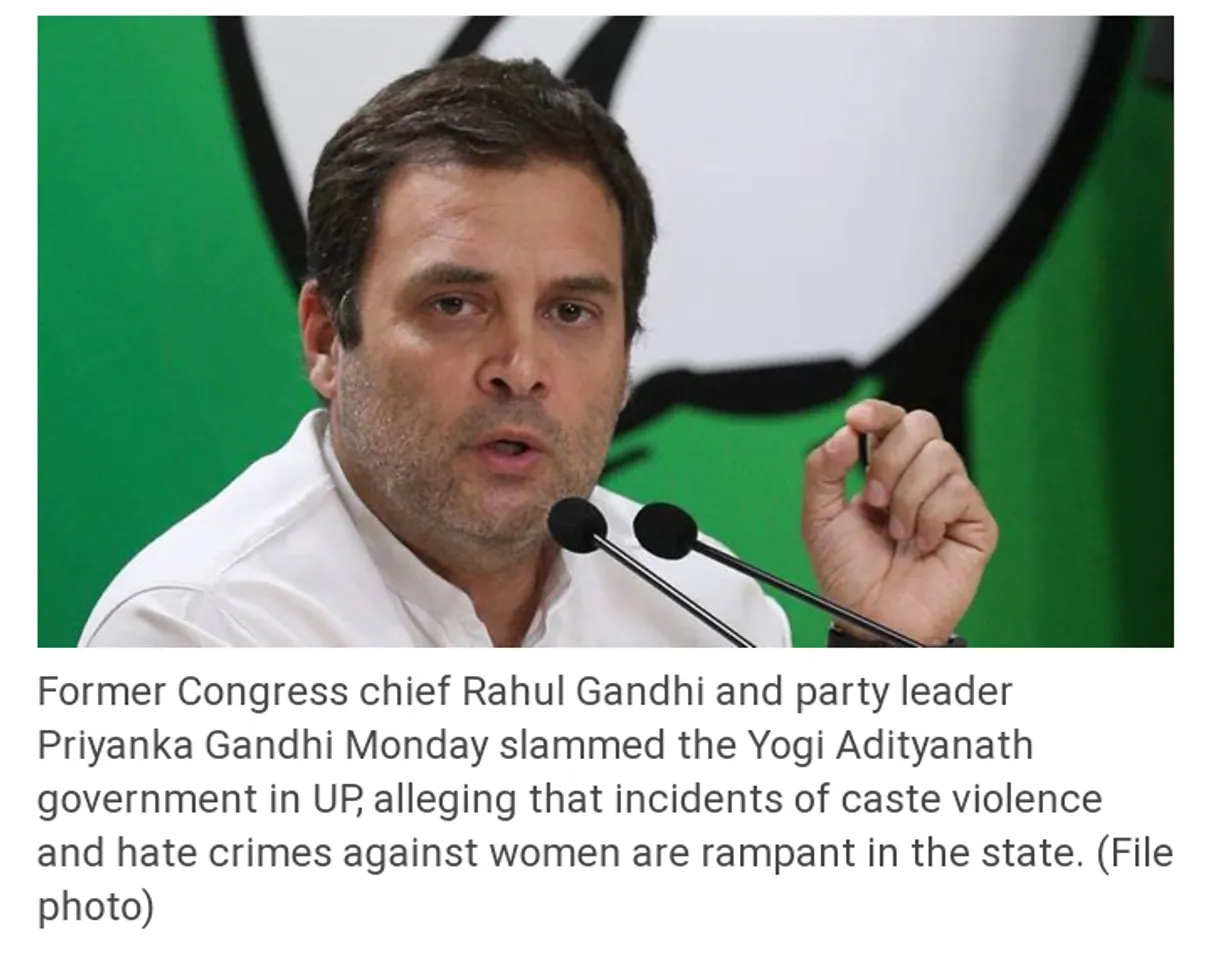 Rahul Gandhi attacks BJP over WSJ report on Facebook, party hits back