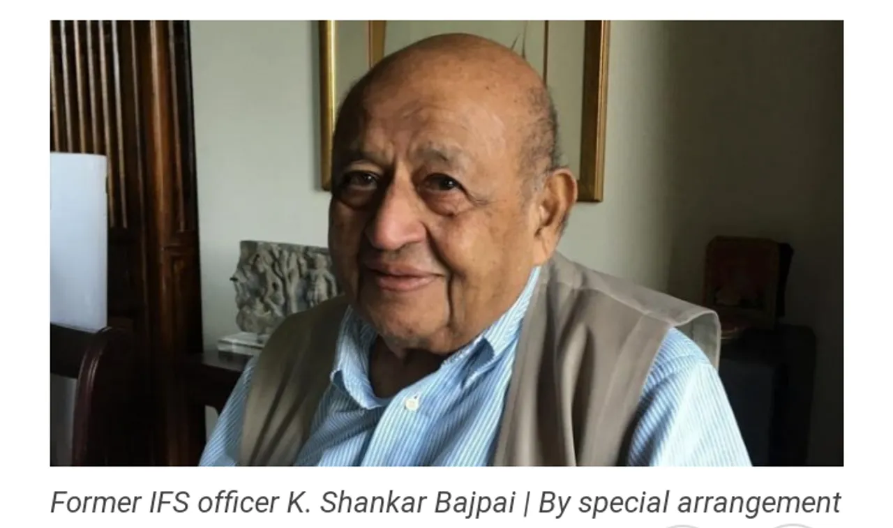 K Shankar Bajpai, formar envoy to US, China, and Pakistan dies at the age of 92