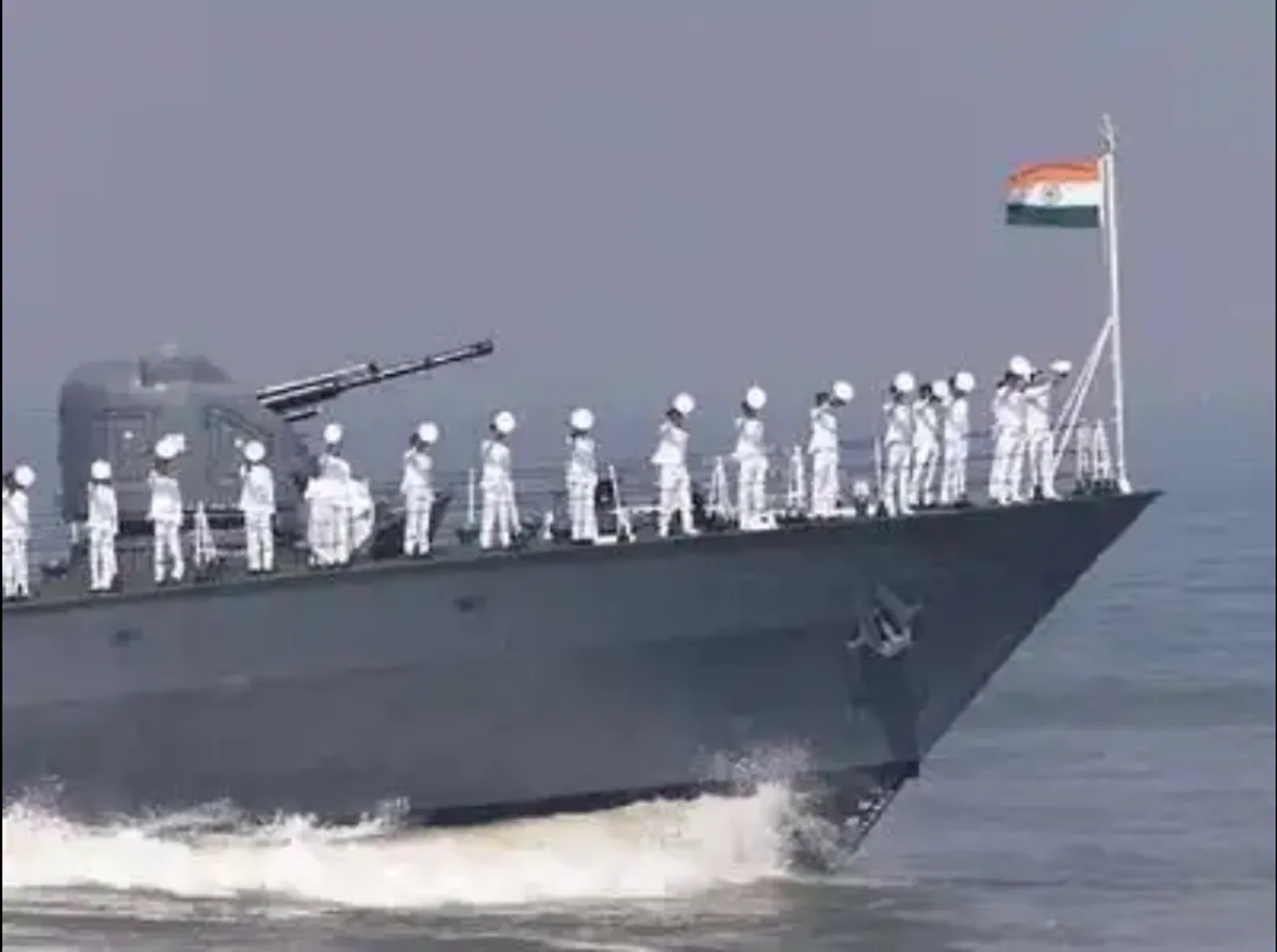 Indian Navy deployed warship in South China Sea, the Indian Navy had also deployed its frontline vessels along the Malacca Straits