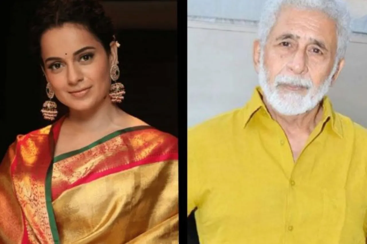 Naseeruddin Shah says no one's interested in Kangana's opinions, actress replies