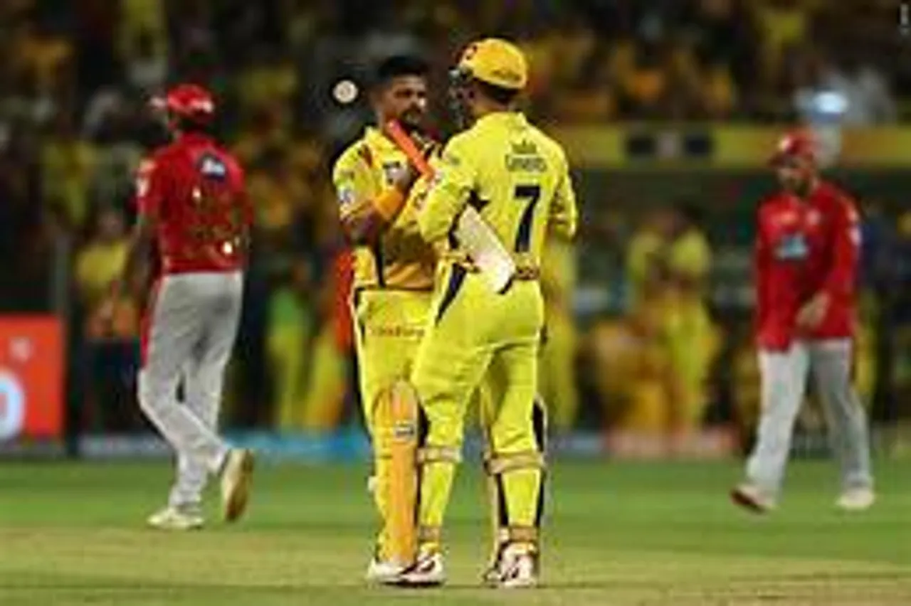 IPL 2020: MS Dhoni was roaring sixes,  Suresh Raina was found whistling and cheering in the CSK camp