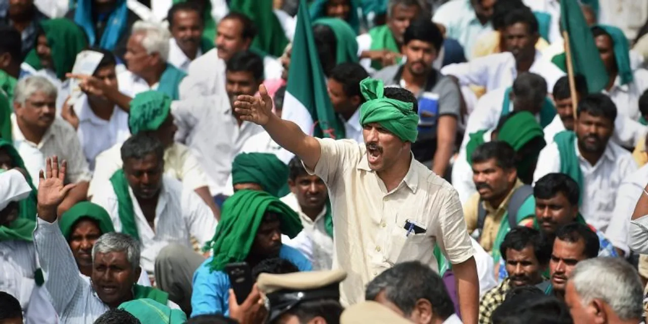 Farm Bill: More than 3000 farmers protest against the farm bills