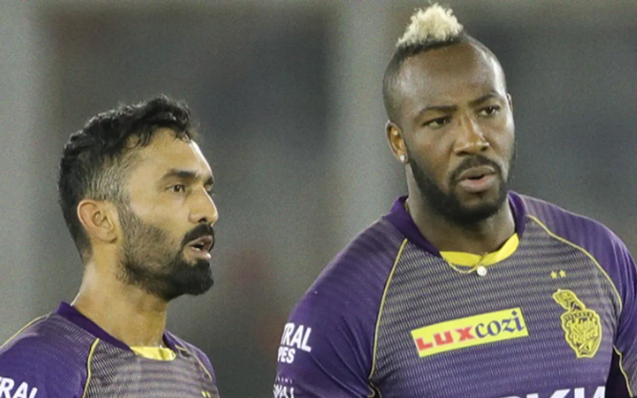 IPL 2020: There is no rift between Andre Russell and Dinesh Karthik says, David Hussey