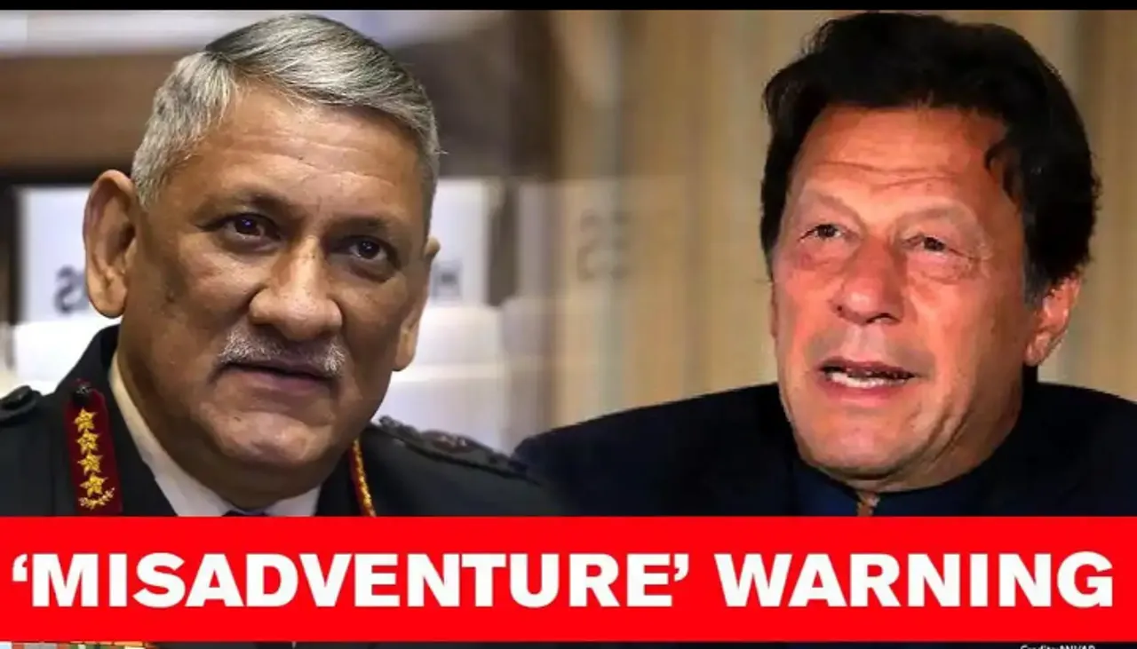 Islamabad could suffer "heavy losses" Indian Chief of Defence Staff Gen Bipin Rawat said on Thursday
