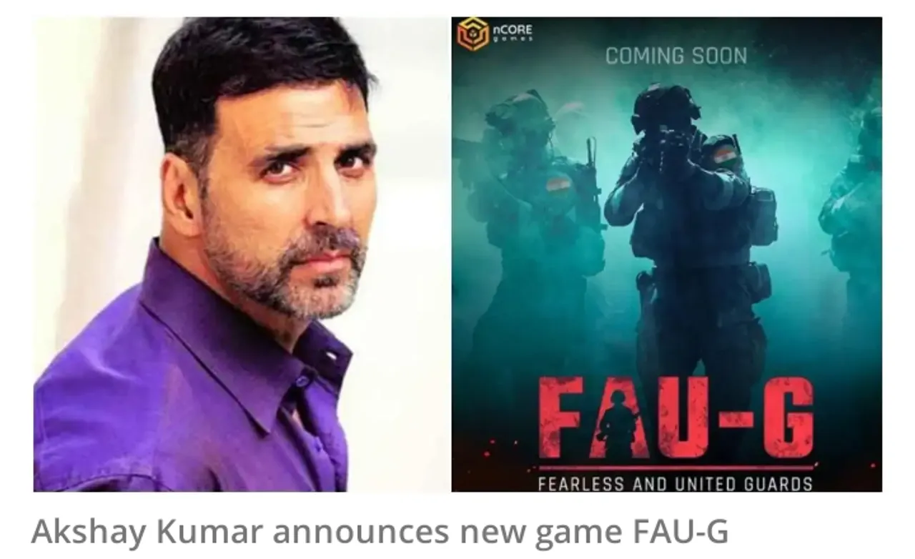 Akshay Kumar announces FAU-G, desi  alternative to PUBG