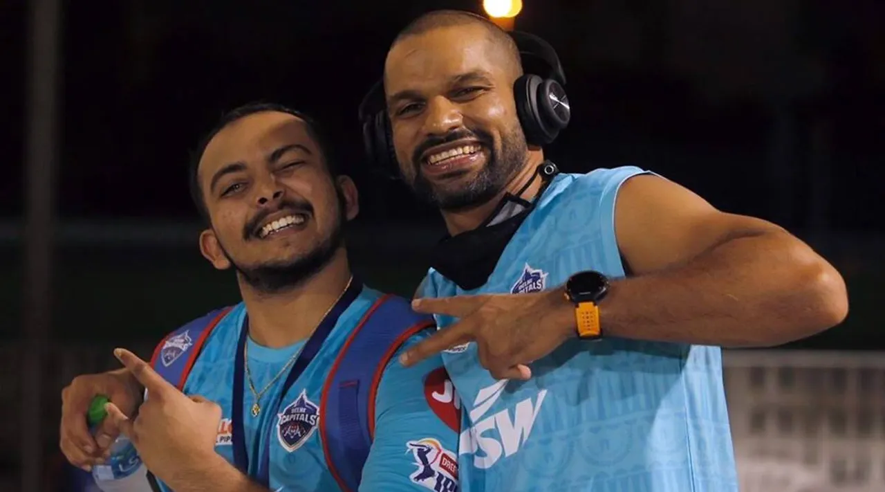 IPL 2020: A funny video of Shikhar Dhawan along with his Delhi Capital mate Prithvi Shaw went viral