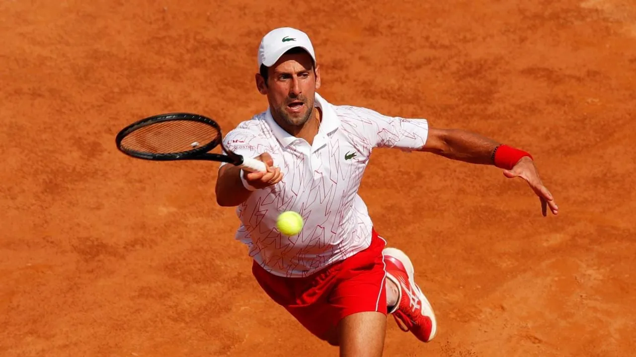 Italian Open: Novak Djokovic shows a quite decent character in the opening game