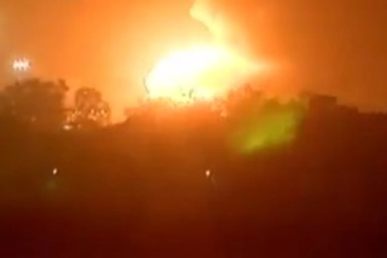 Surat: Massive fire breaks out at ONGC plant after 3 blasts