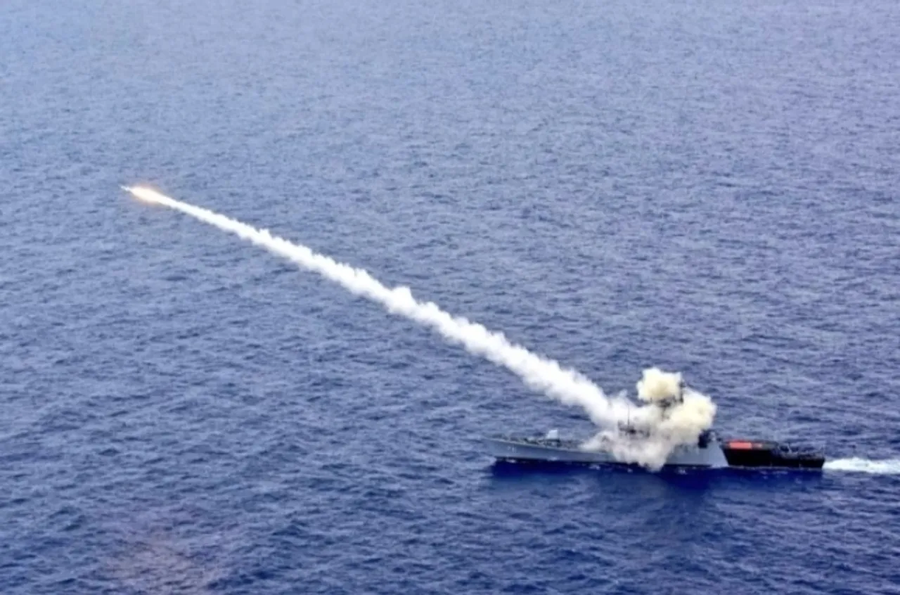 Indian Navy successful tested anti-ship missile