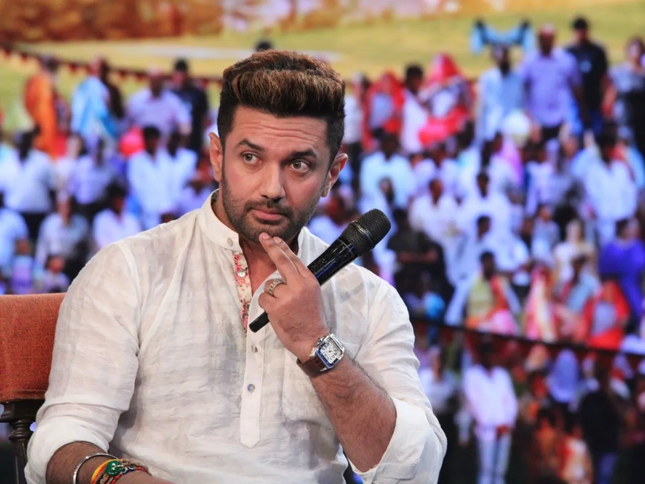 Bihar Elections: LJP Chief Chirag Paswan Campaigns For BJP