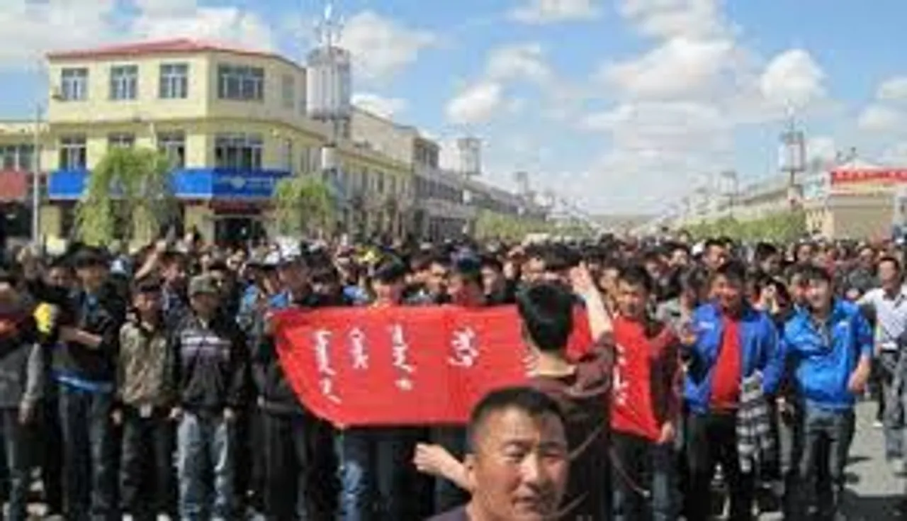 Anti-China protests in Mongolia