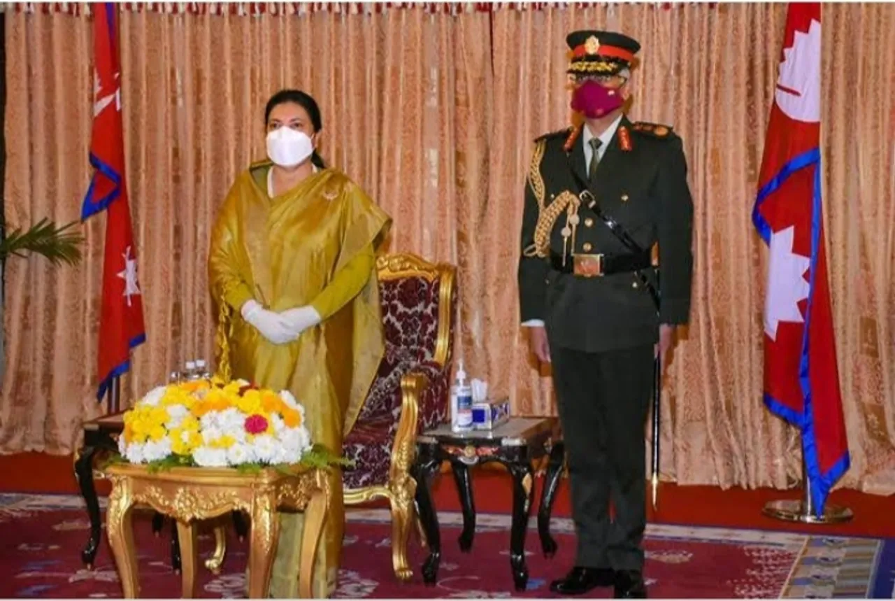 MM Narawane three day visit to Nepal