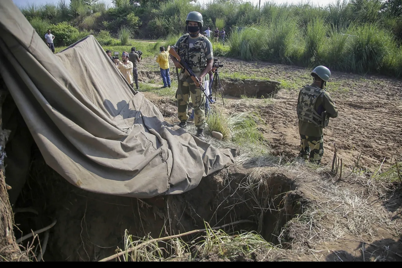 BSF has disclosed 150 m long tunnel from Pak to Jammu Kashmir, BFS is at alert now
