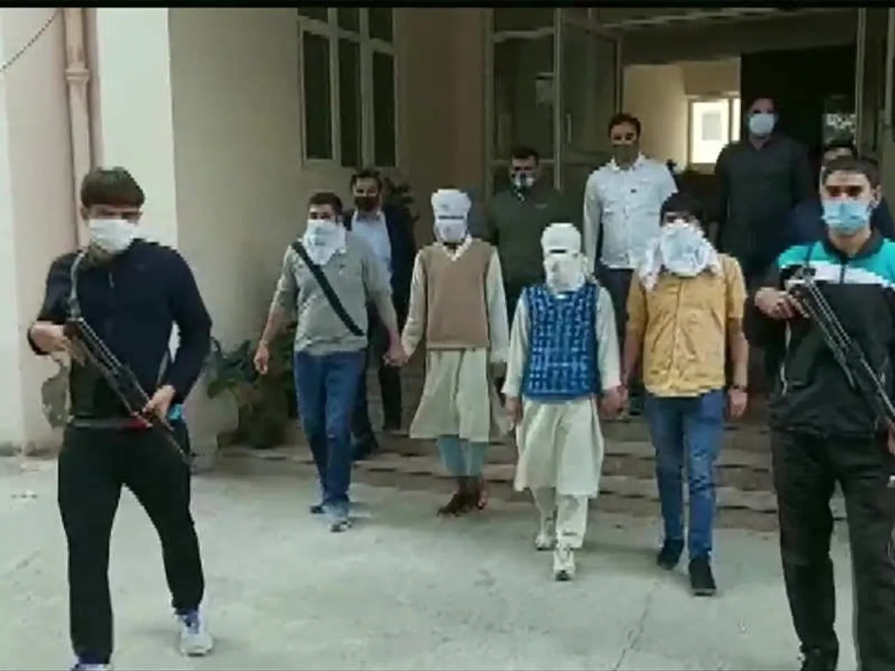 Delhi police arrests five terrorists from Shakarpur area