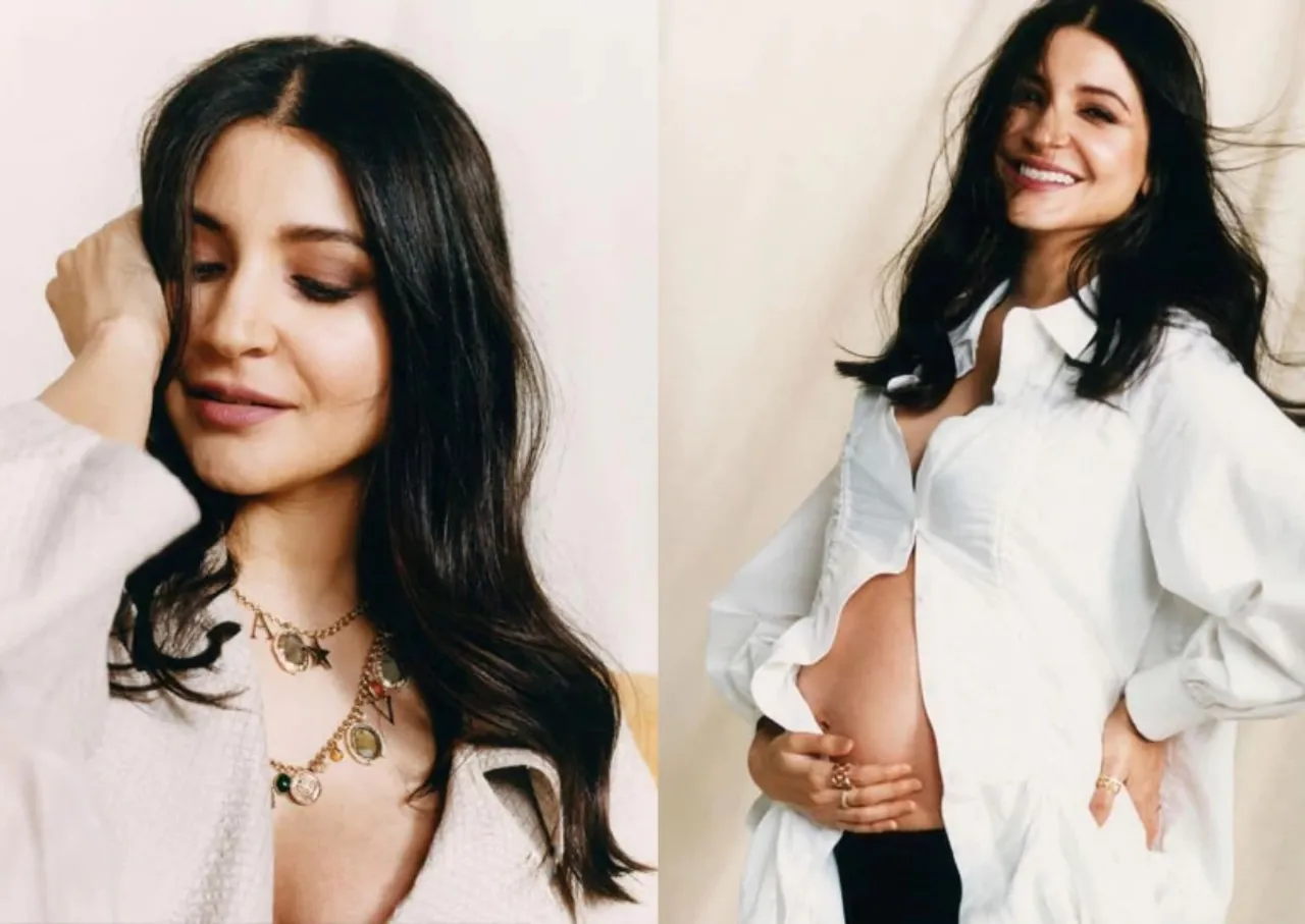 Anushka Sharma flaunts baby bump in her latest maternity photoshoot, see pics