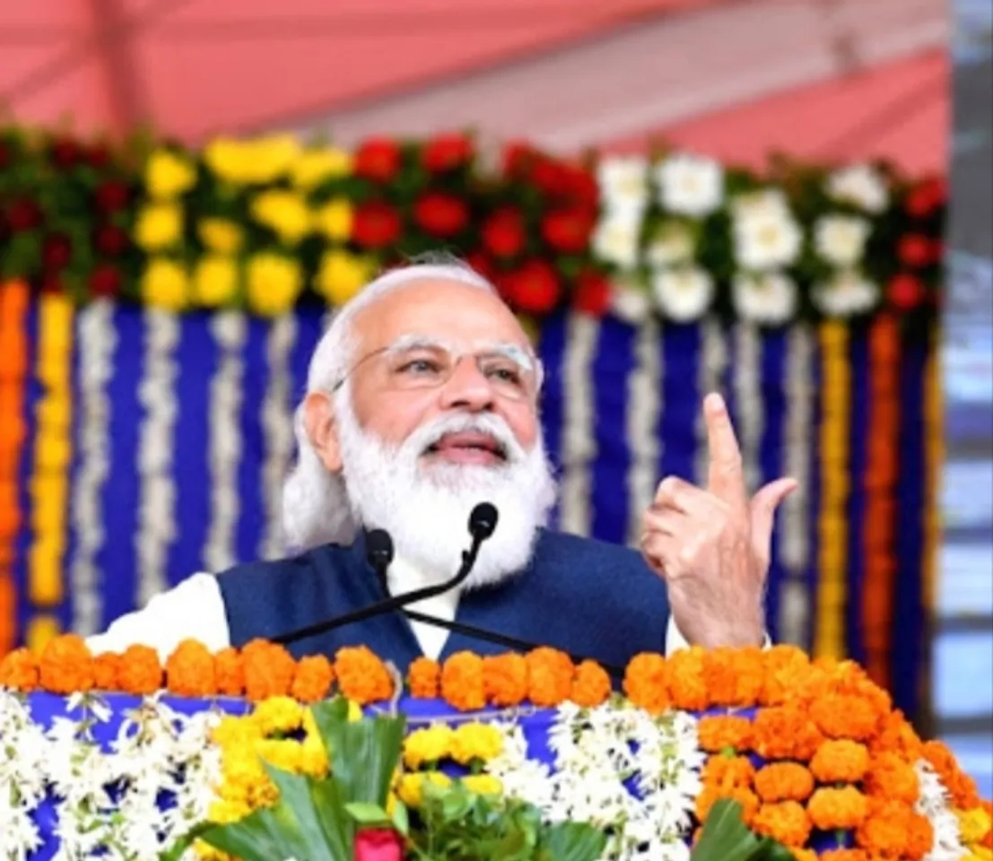 Gujarat- PM Modi lays foundation stone of a Hybrid Renewable energy Park