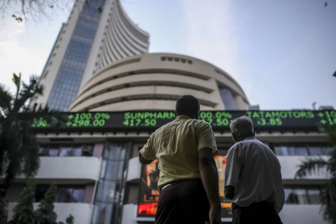 Sensex hits record high hits 45,000 for the first time