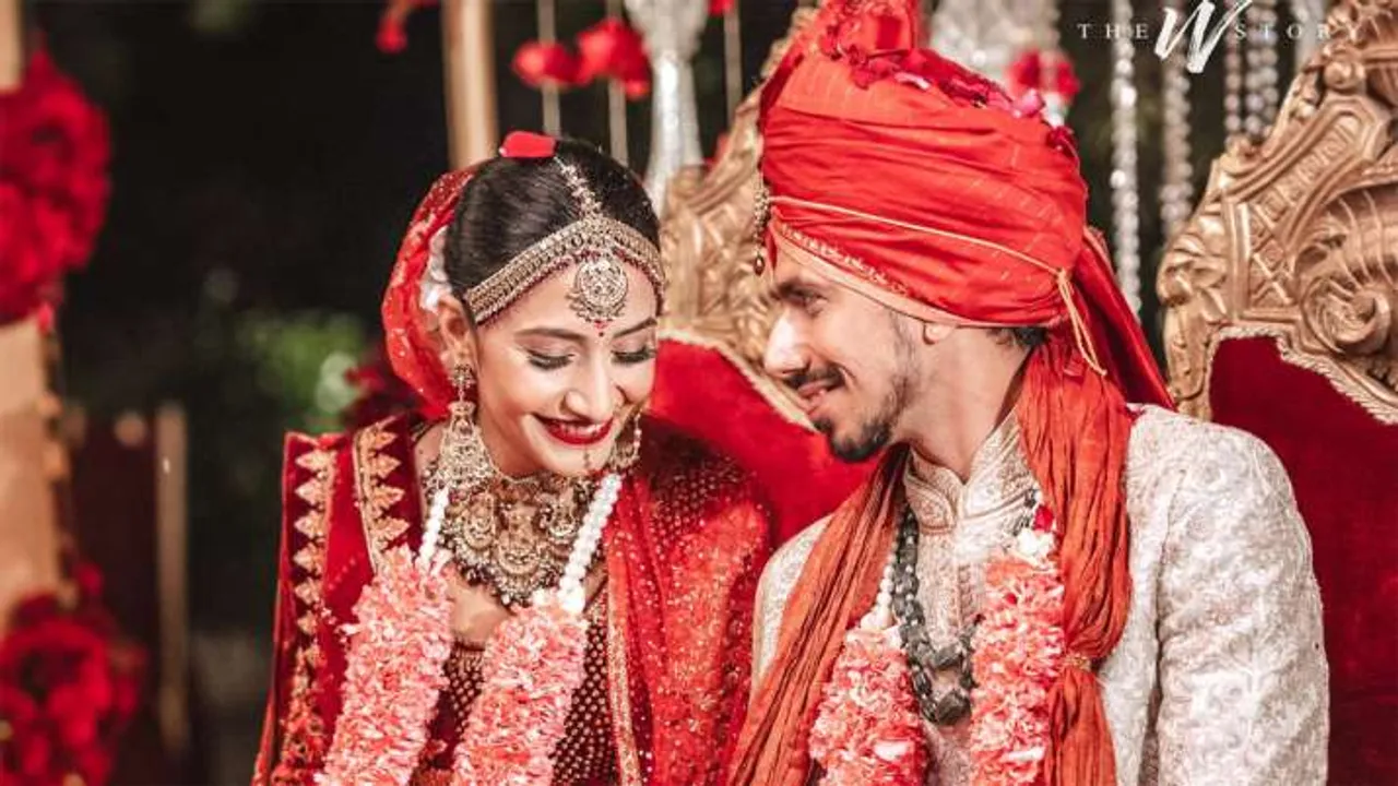 Yuzendra Chahal marries to Dhanashree Verma