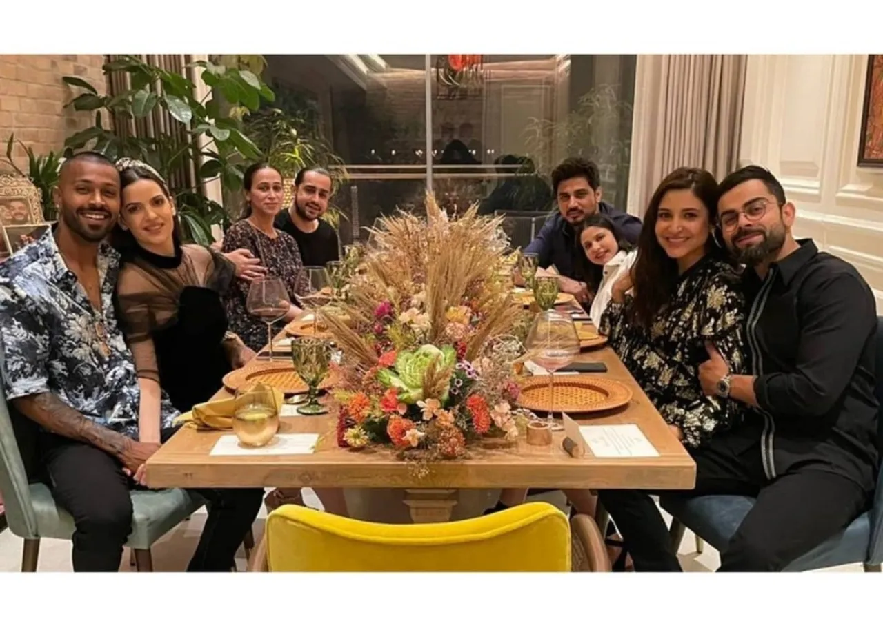 Anushka-Virat ring in New Year with Hardik-Natasa and others on a 'positive' note