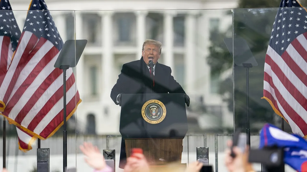 Video: Trump condemns supporters who caused violence at Capitol