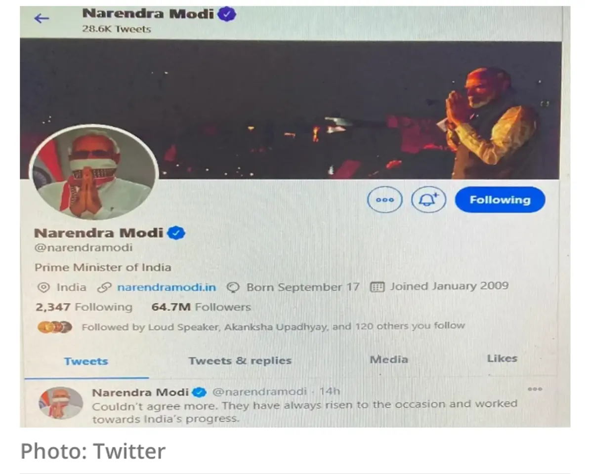 PM Narendra Modi most followed active politician on Twitter
