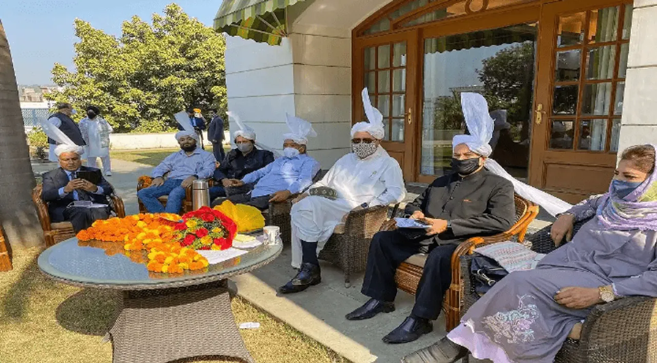 Sajad Lone's party exits PAGD ﻿
