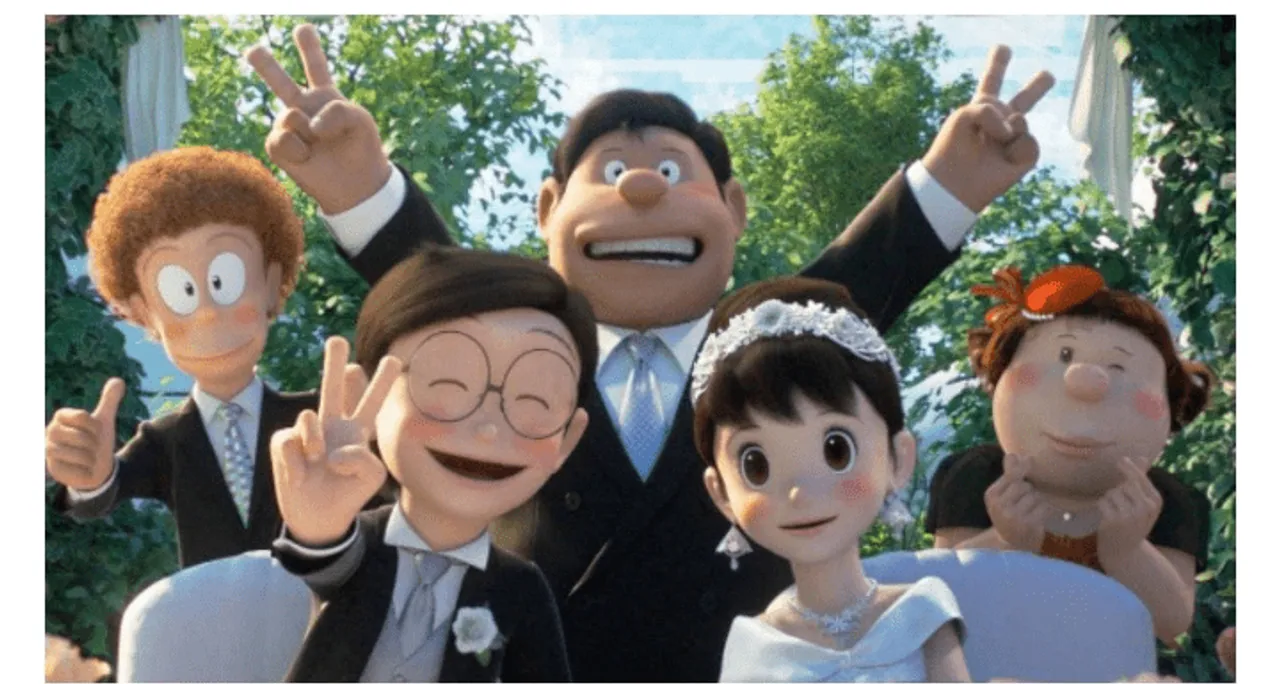 Nobita marries Shizuka in new Doraemon film