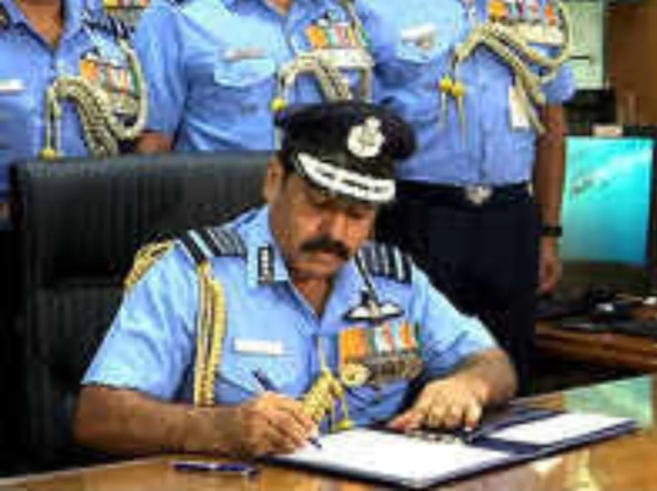 Air Force Chief RK Bhadauria said "If China can be aggressive, then we can be too"
