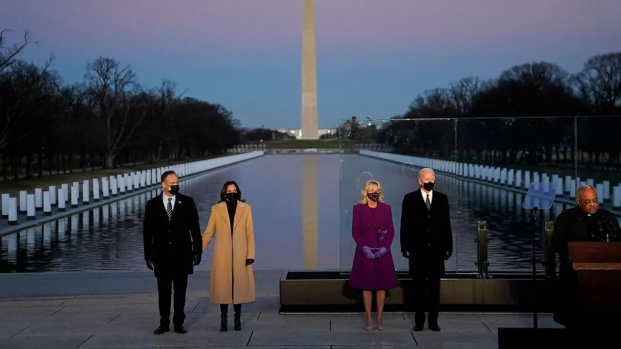 Ahead of oath-taking ceremony Biden-Harris pays tribute to Americans who lost their lives due to COVID-19