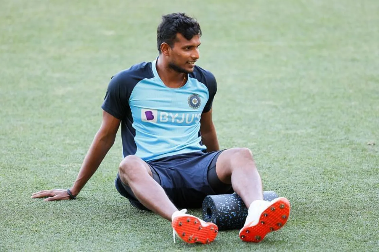 T Natarajan replaced Mohammad Shami in Indian squad