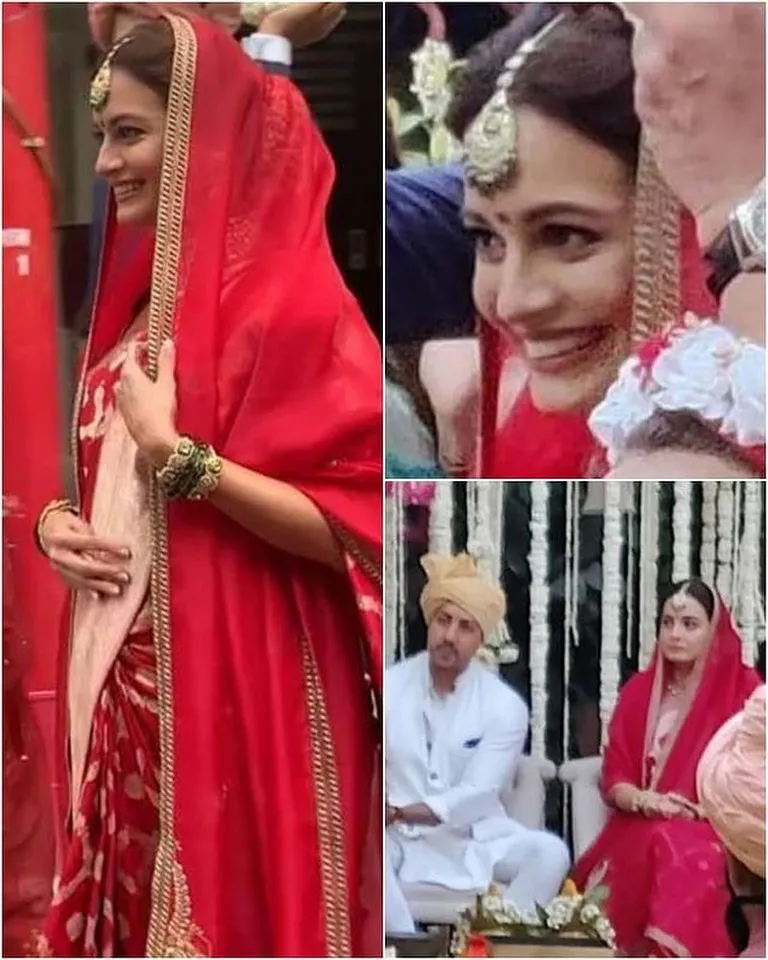 Dia Mirza ties the knot with Vaibhav Rekhi, see first pictures here
