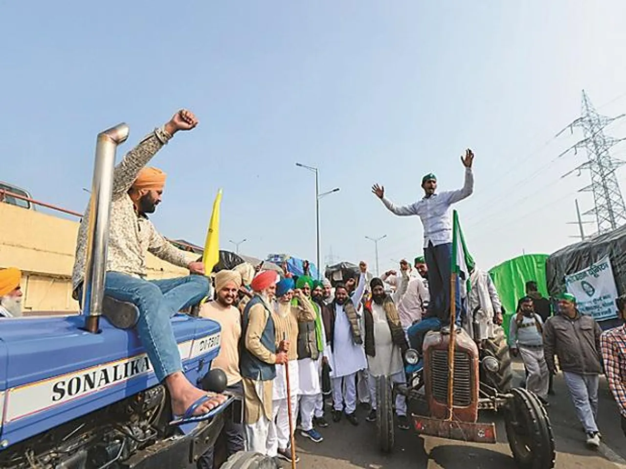 Farmers' agitation: Singhu, Tikri borders remain shut