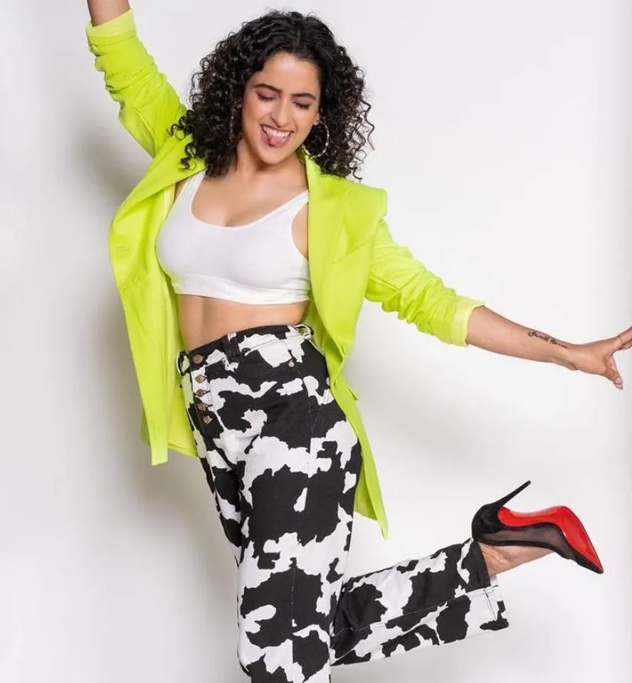 Sanya Malhotra Sanya Malhotra on Dharmesh Yelhande Dharmesh Yelhande Dance Deewane