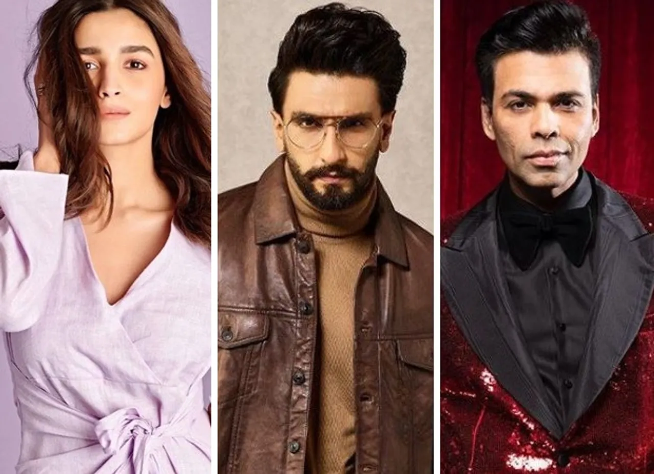 Karan Johar to direct a new film starring Ranveer Singh and Alia Bhatt