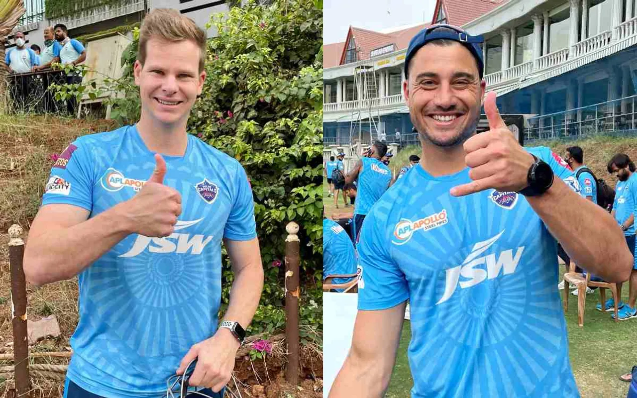 IPL IPL 2021 Steven Smith Marcus Stoinis