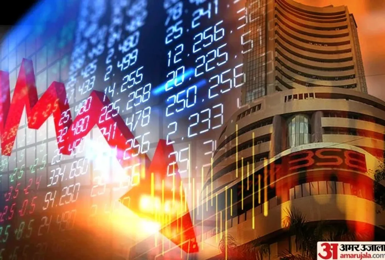 Stock market: Sensex closed down by 273 points, Nifty below 15800