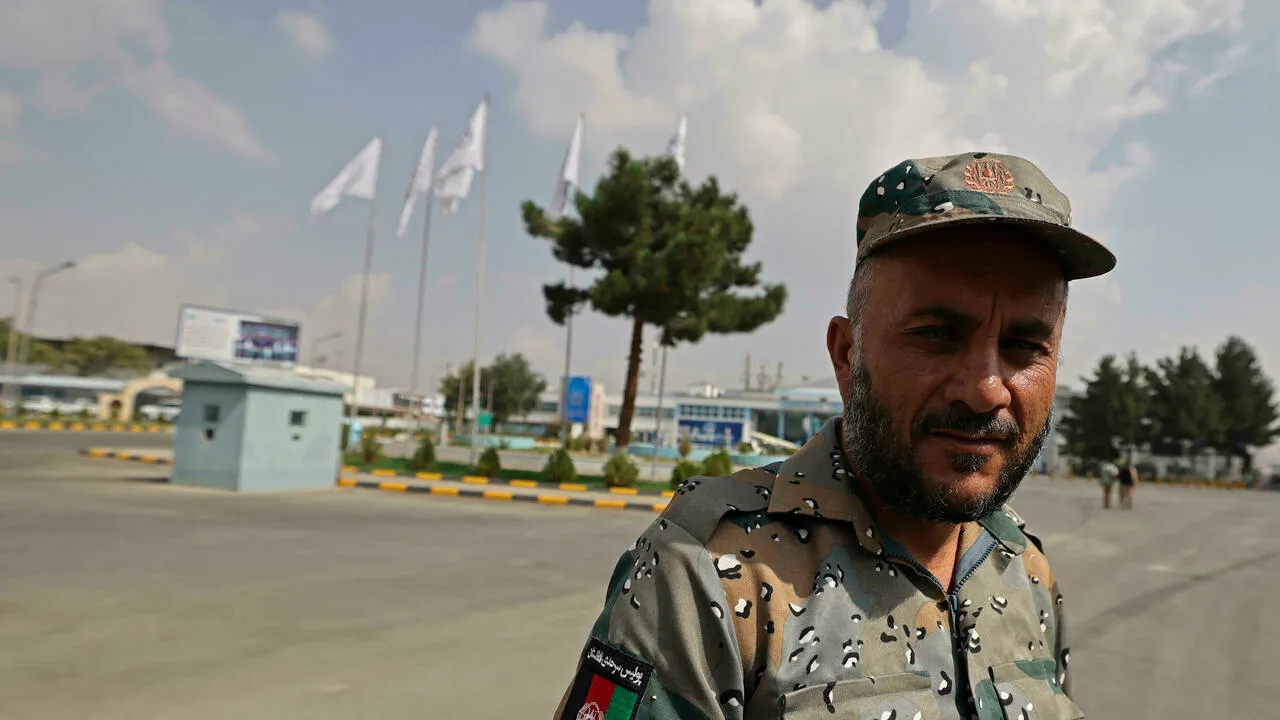 Afghan police