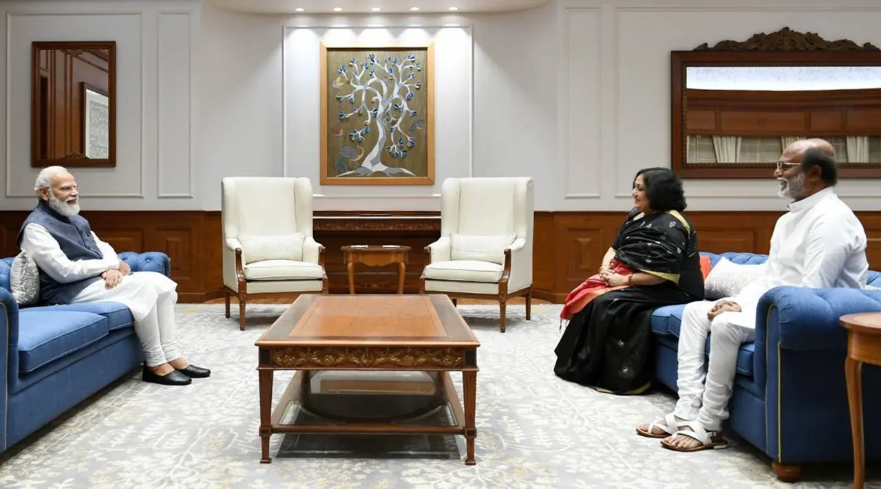 Rajinikanth meets President Kovind, PM Modi after Dadasaheb Phalke Award honour