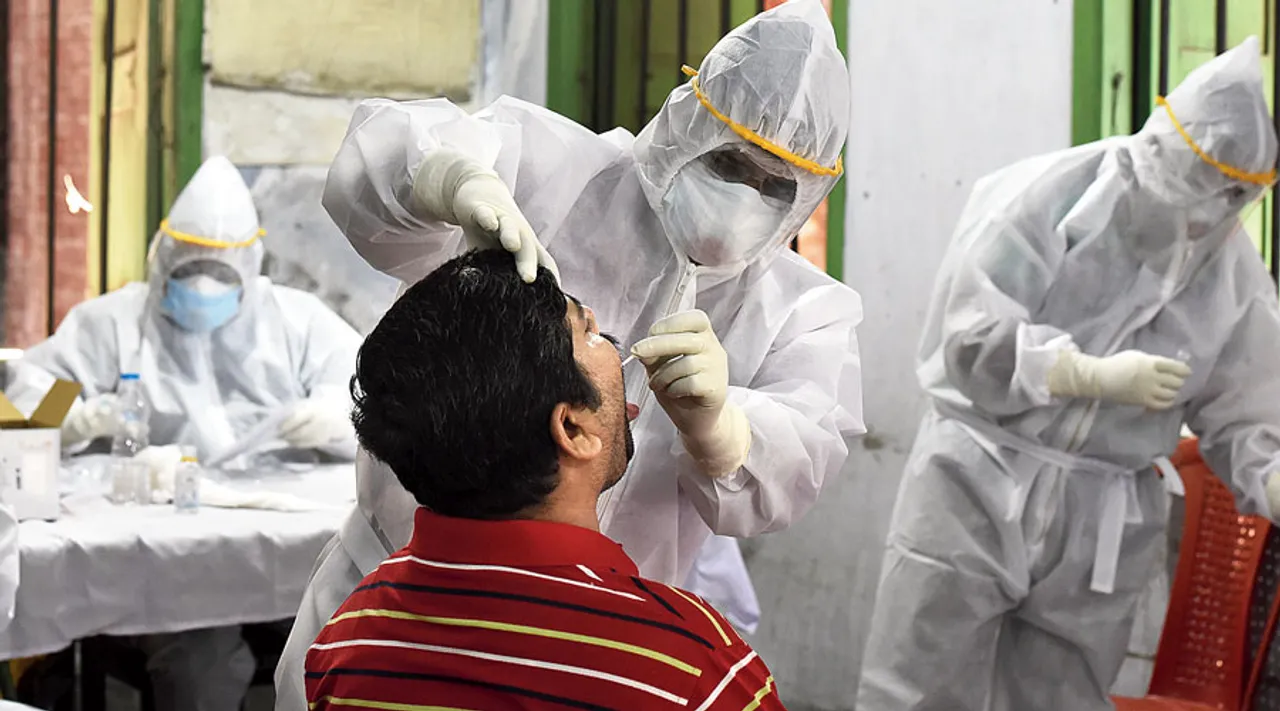 Covid: India adds 9,283 new cases, 437 deaths