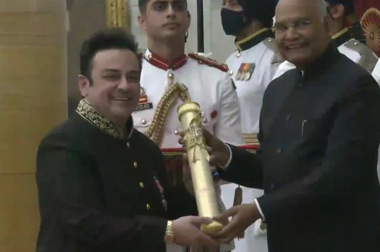 Thankful to govt: Adnan Sami receives Padma Shri