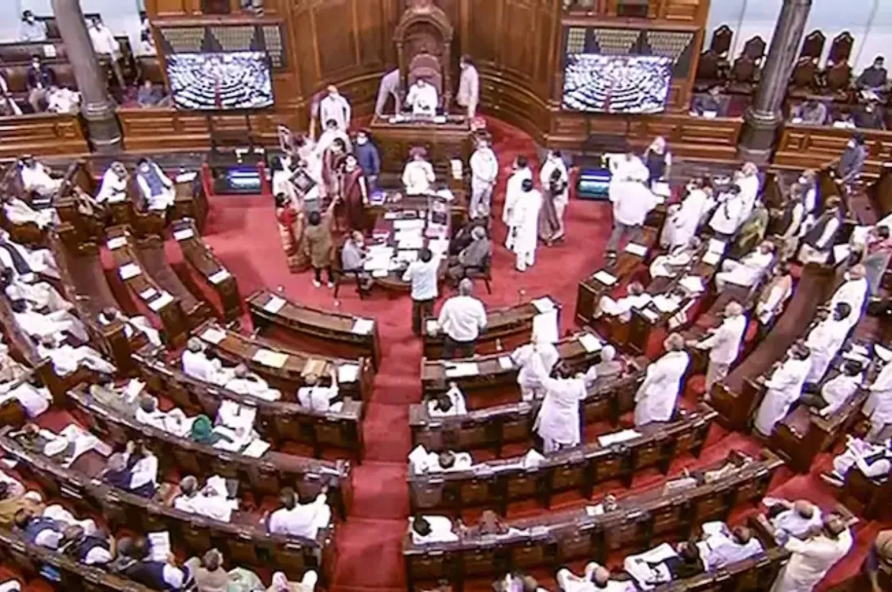 12 Rajya Sabha MPs suspended for rest of Winter Session